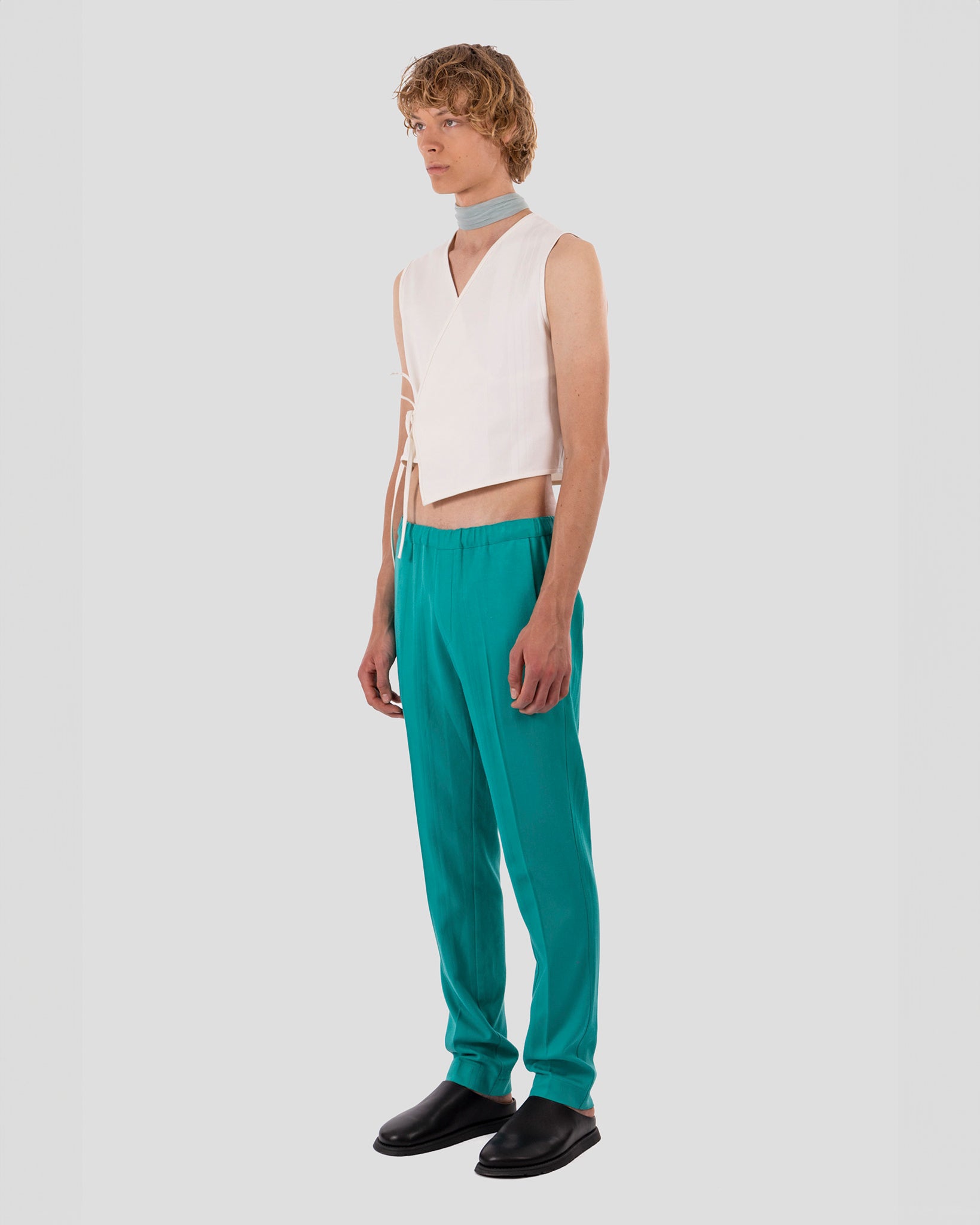 Nore Trousers Seaweed Green