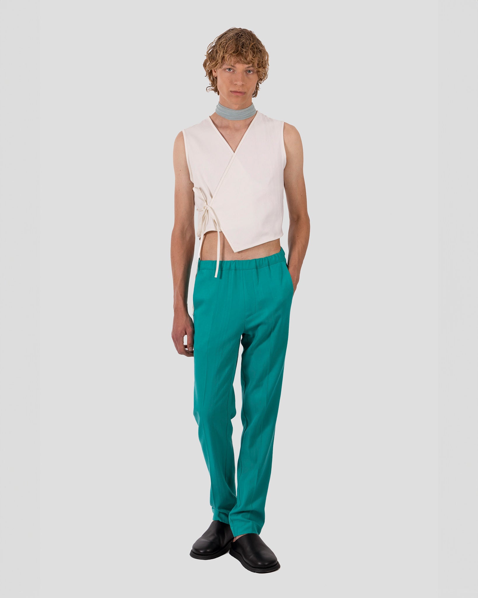 Nore Trousers Seaweed Green