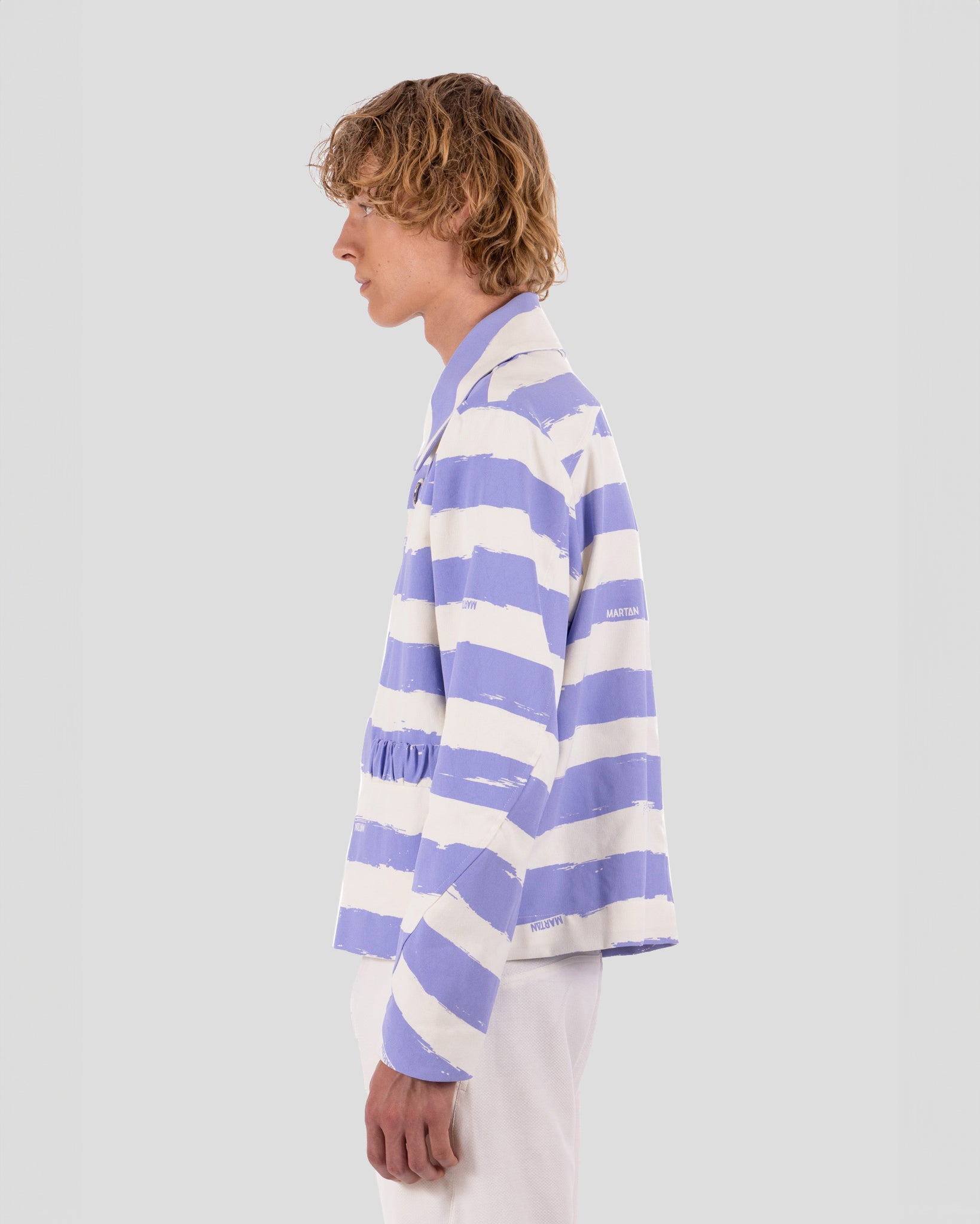 Thomas Jacket Striped Lavender Lilac