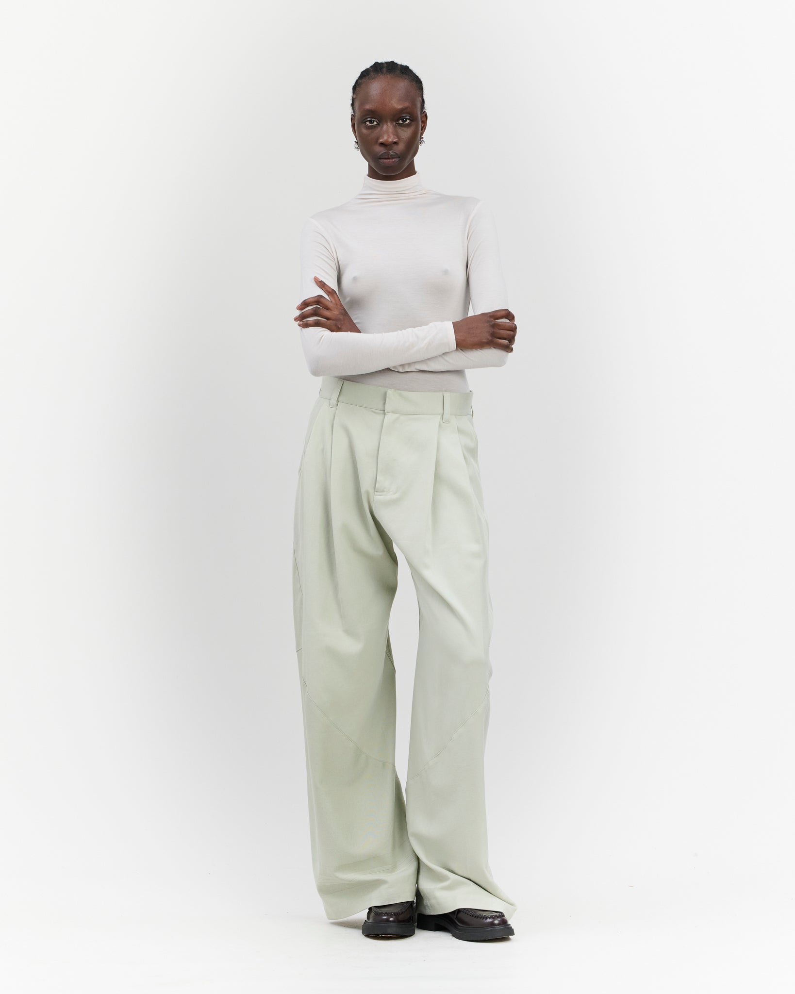 Jo Trousers Ice Gray