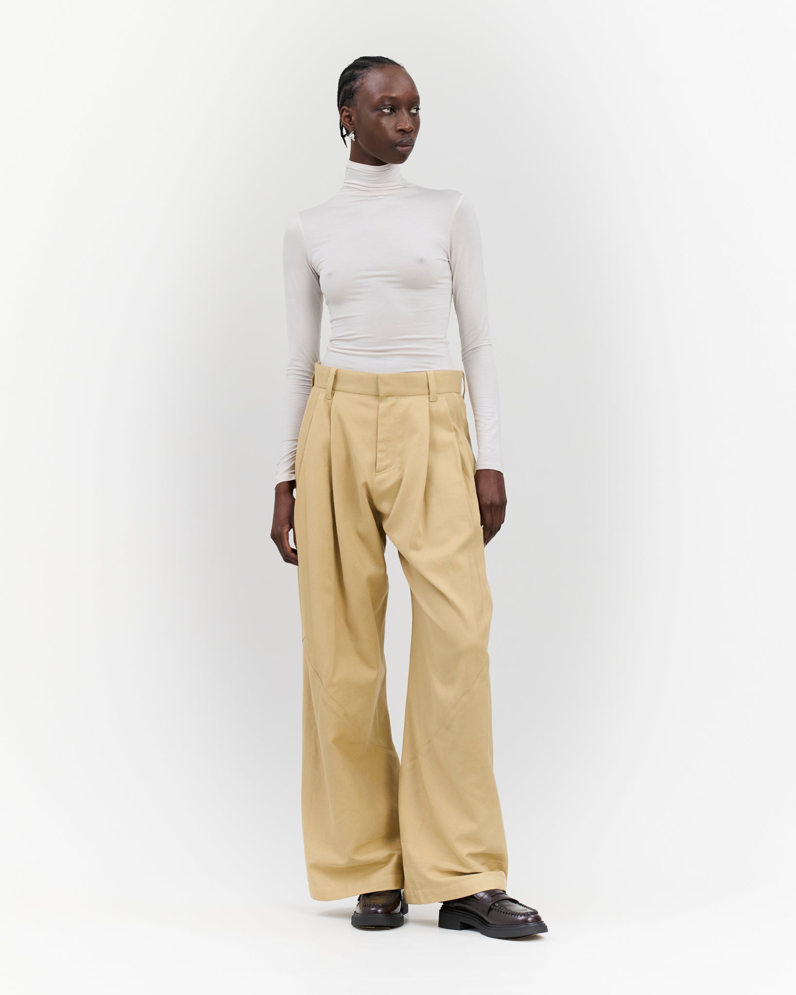 Jo Trousers Bamboo Beige