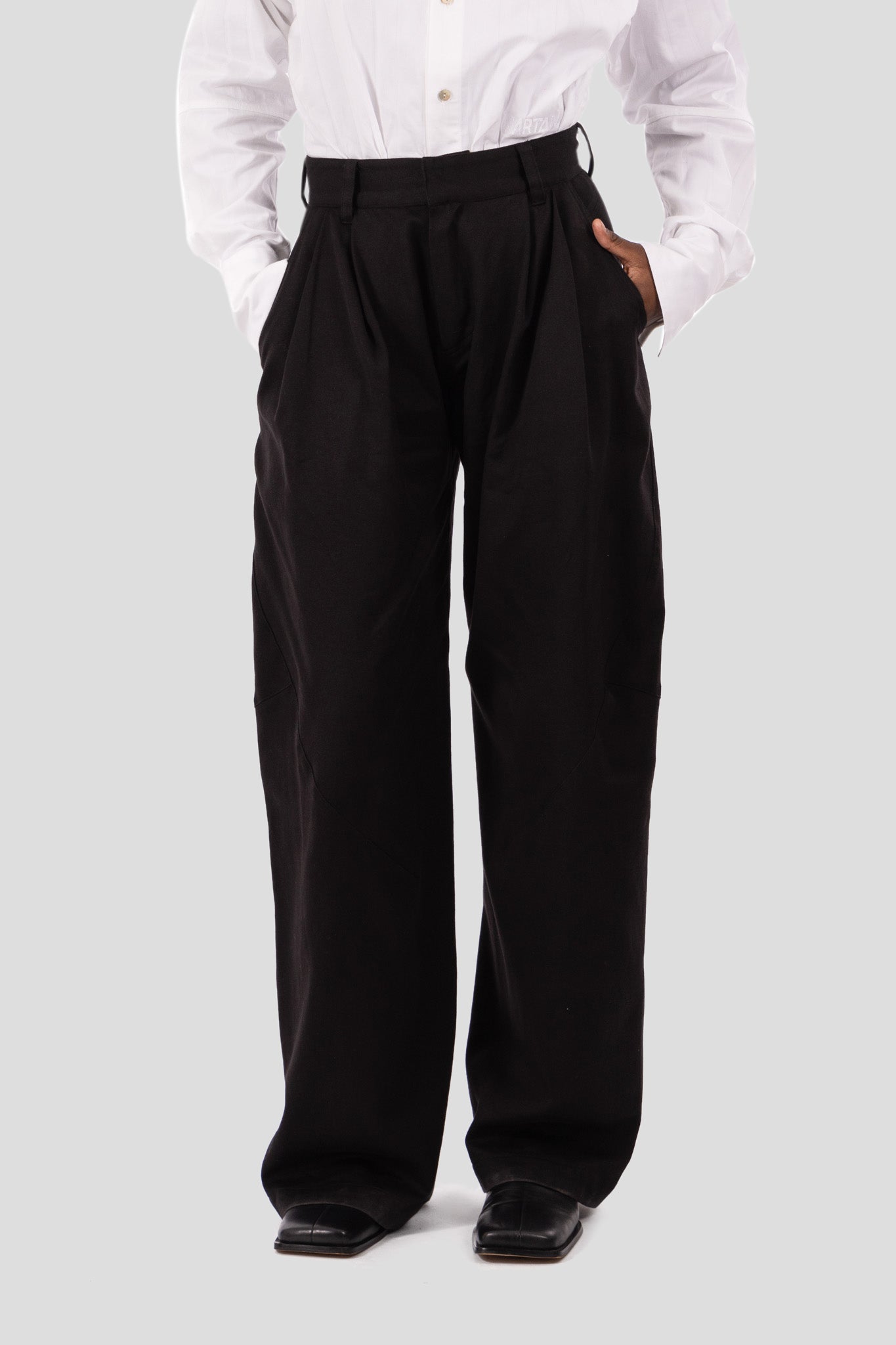 Jo Trousers Charcoal Black