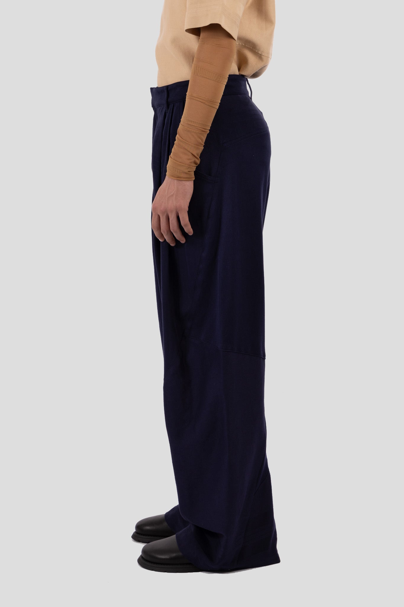 Jo Trousers Navy Blue