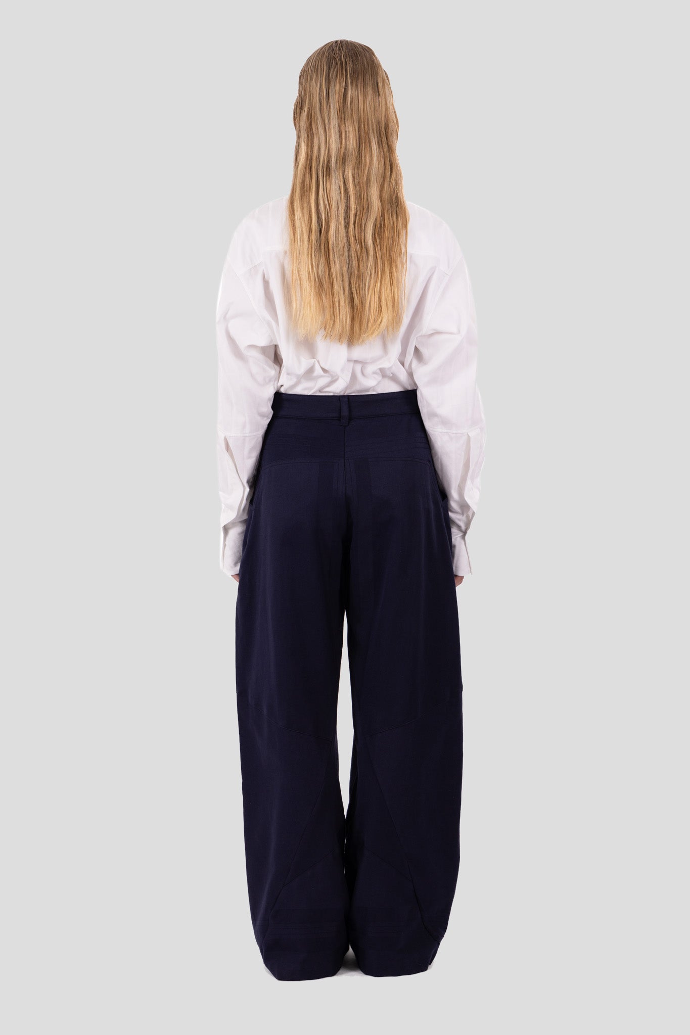 Jo Trousers Navy Blue