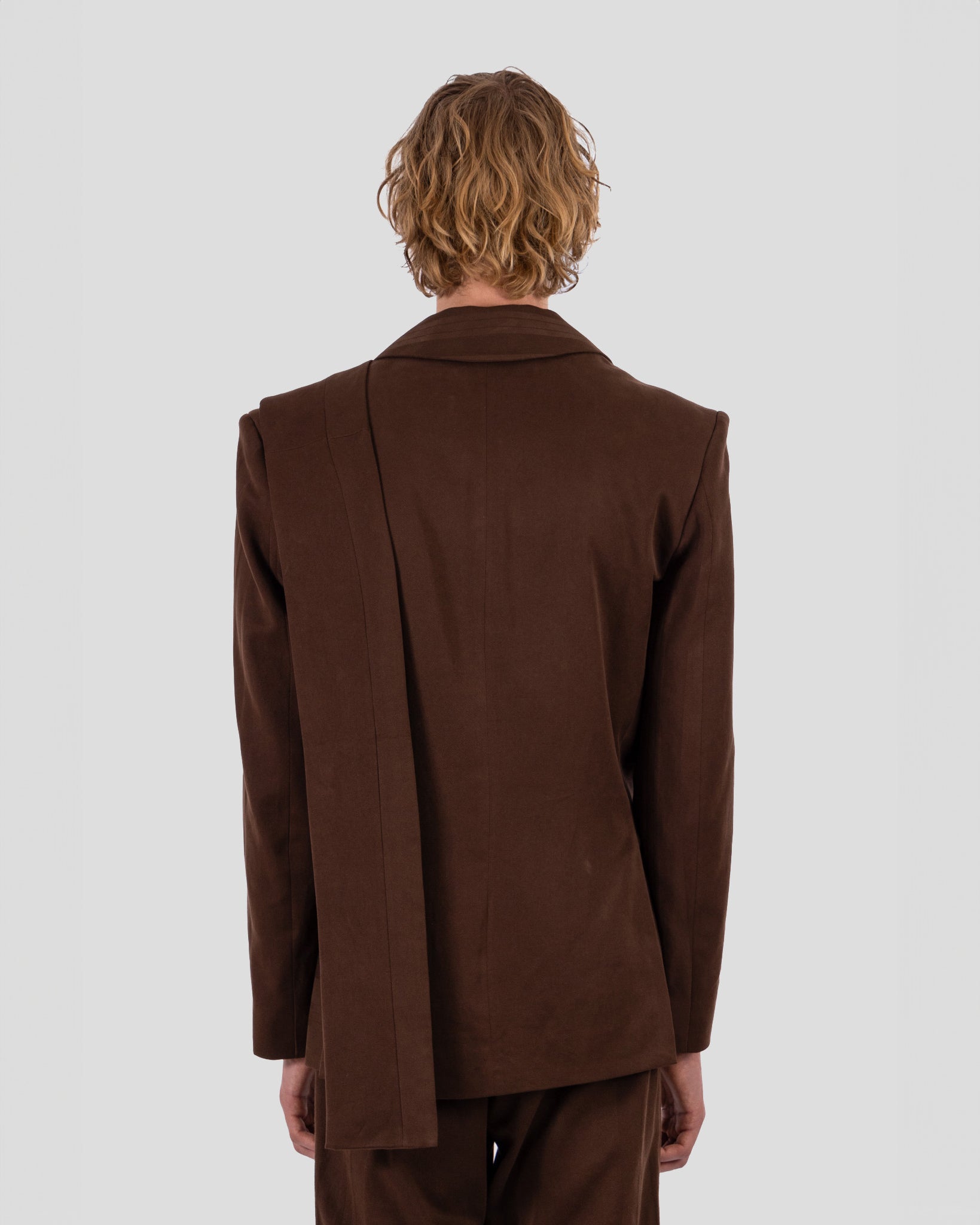 Wibo Blazer Chocolate Brown